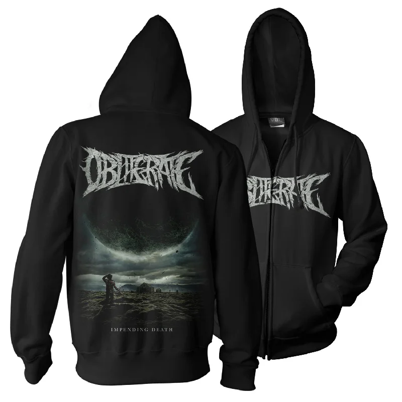 Weekend Comfort Obliterate "Impending Death" Zip Hoodie