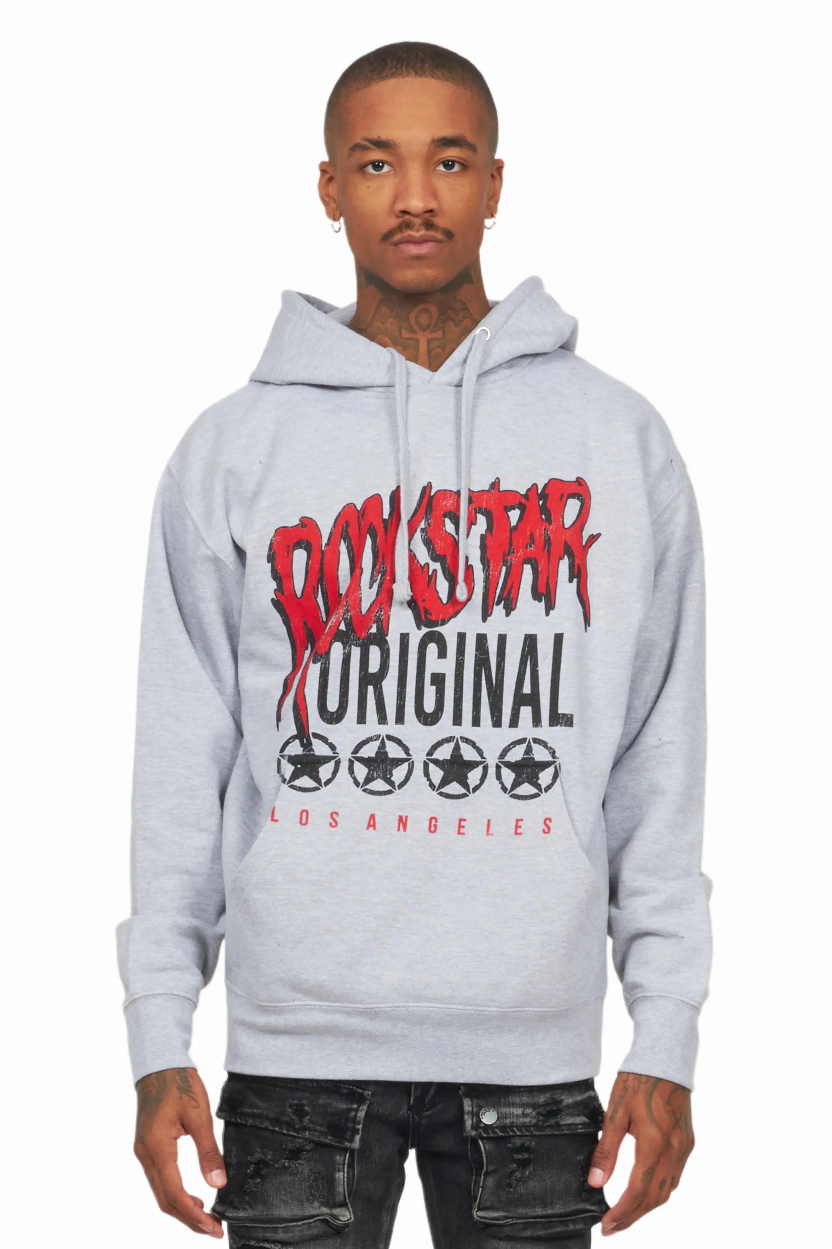 Sweet Girl Wizzurd Grey Graphic Hoodie