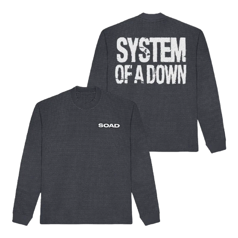 Noble And Elegant SOAD Thermal Crewneck