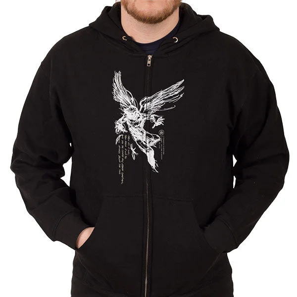 Sports And Leisure Strhess Clothing "Falling Feather" Zip Hoodie