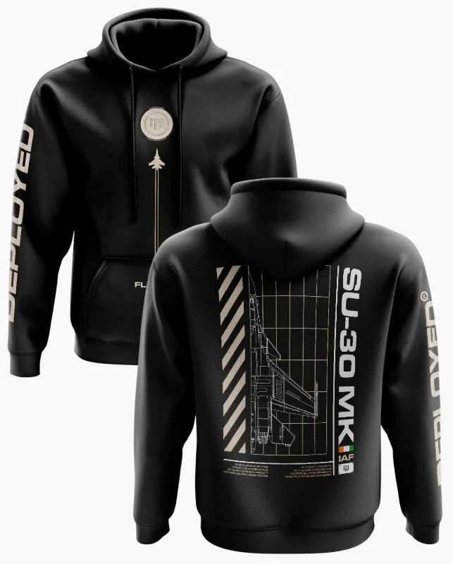 Elegant Design SU-30 MKI GRANDE Snow Soft Premium Hoodie