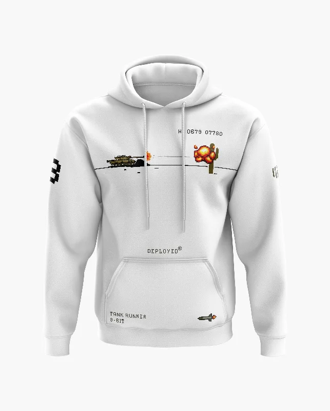 Fashion Must-have Tank Runner 8-bit Snow Soft Premium Hoodie