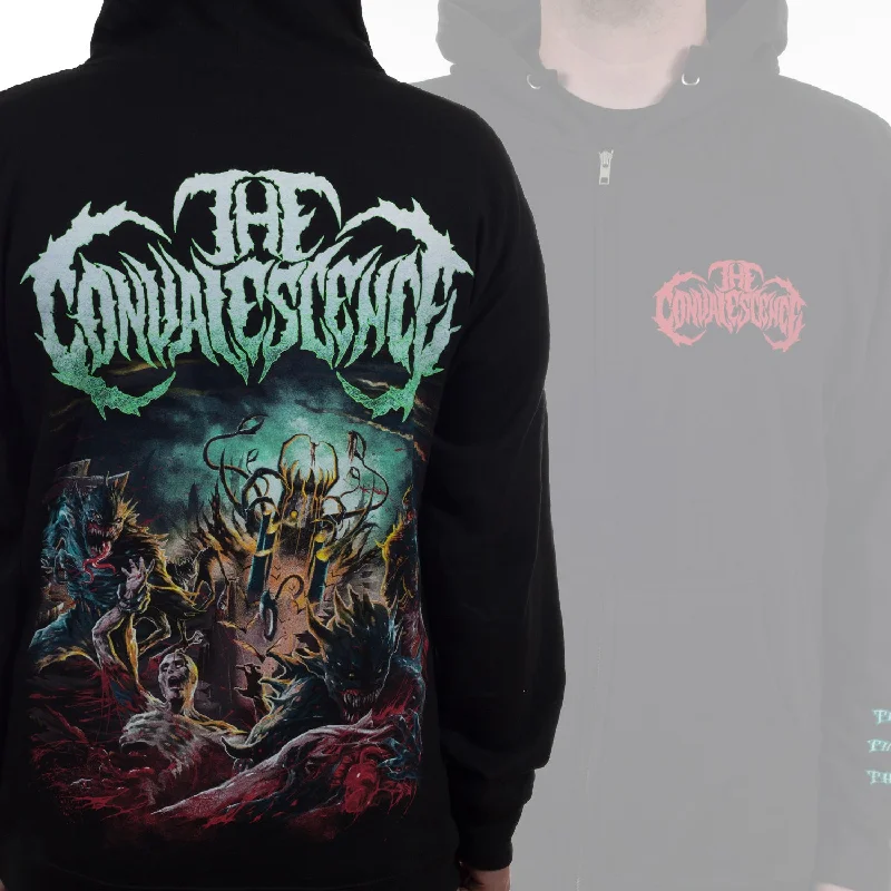 Warm Layers The Convalescence "This is Hell" Zip Hoodie