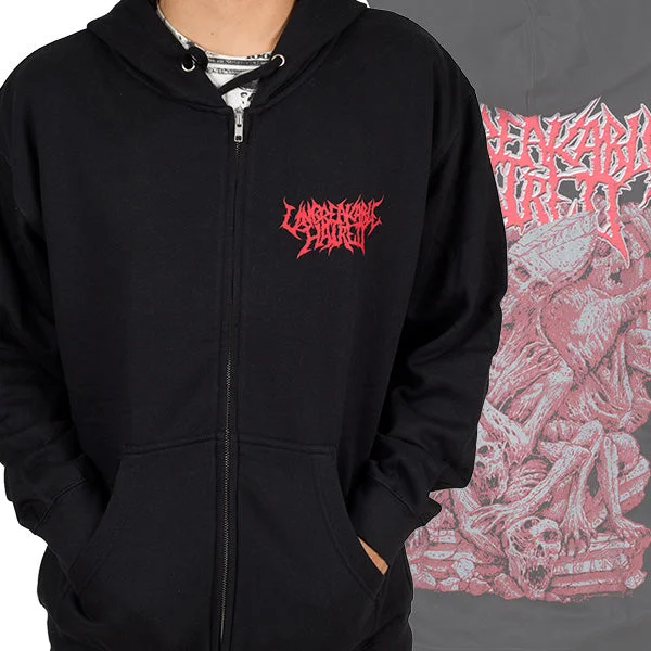 Trendy Dresses Unbreakable Hatred "Artifact" Zip Hoodie