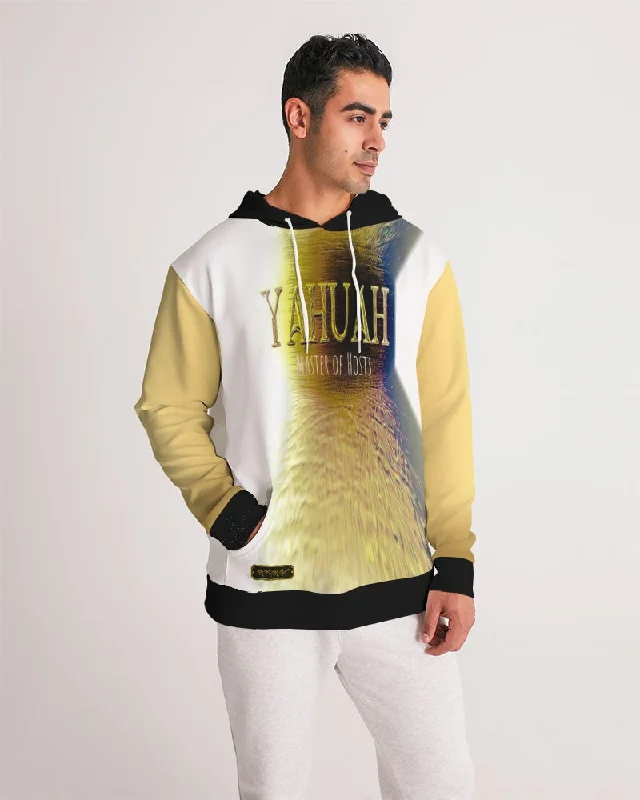 Modernism Yahuah-Master of Hosts 02-02 Men's Designer Pullover Hoodie