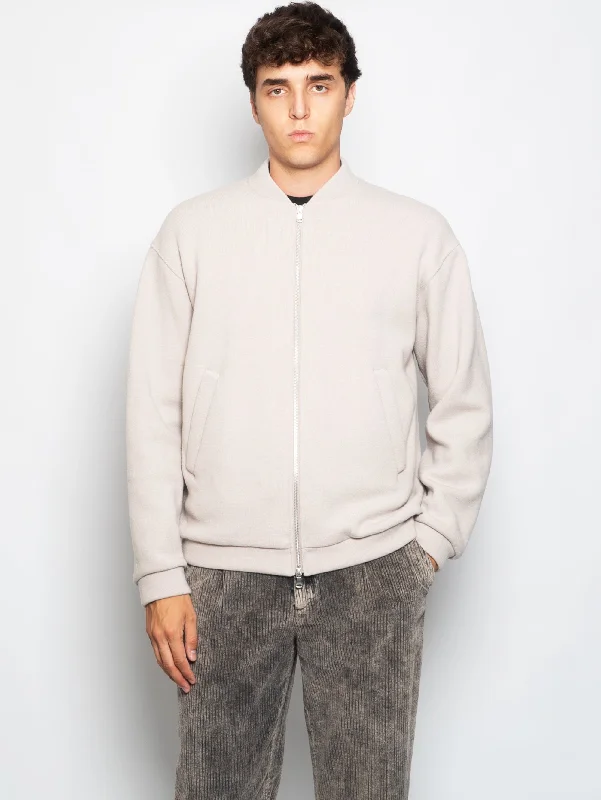 Breathable Style Bomber in Maglia Tofolo Sasso