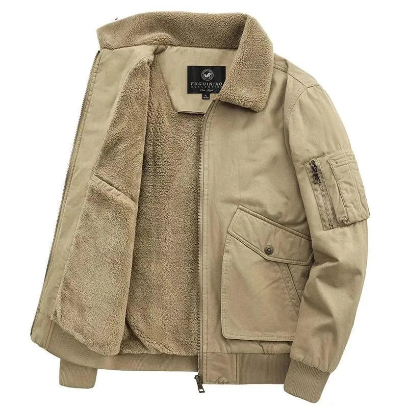 Cozy Footwear Classic Fleece Men Winter Jacket
