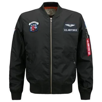 Comfortable And Casual Flight Hour Bomber Jacket