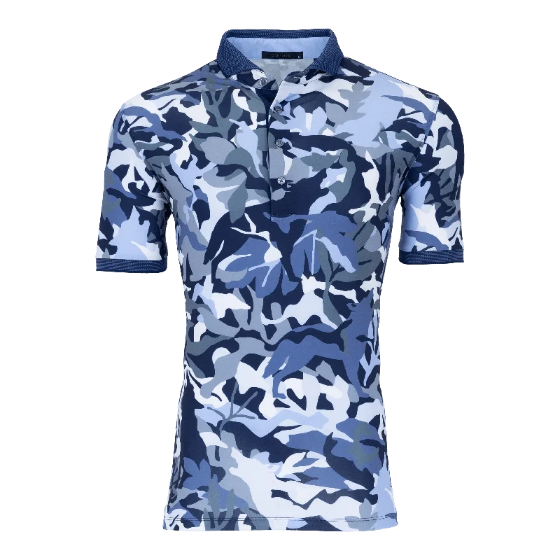 Cute Style Forest Camo Polo
