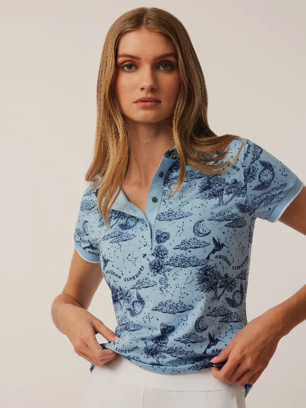 Trendy Items Moon Diamond Scarlett Polo