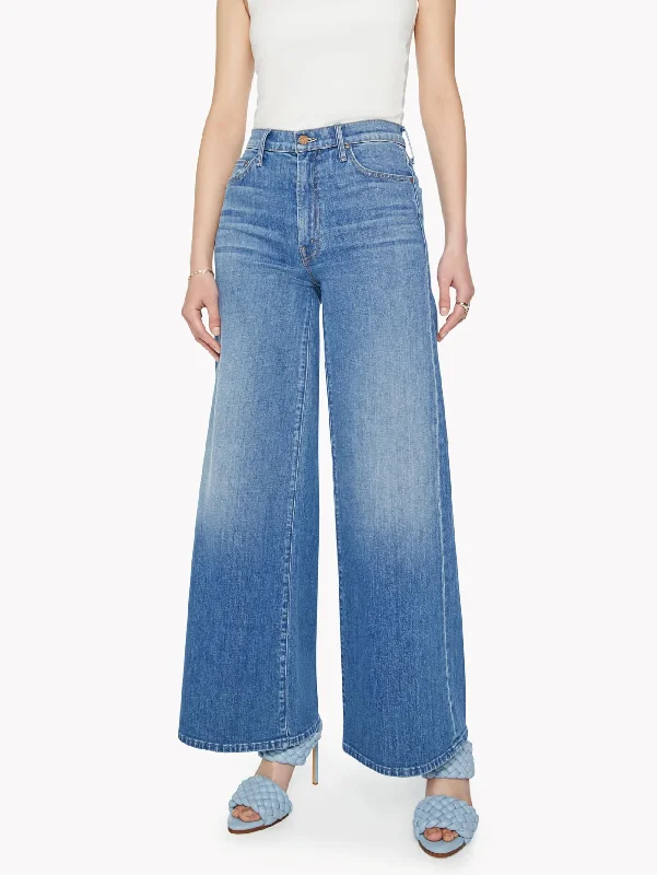 Simple Looks Jeans Gamba larga e Vita Alta The Undercover Blu