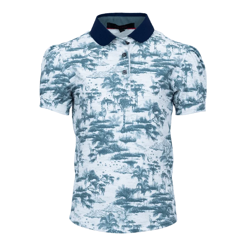 Modern Comfort Wear Girl's Mystic Marsh Scarlett Polo