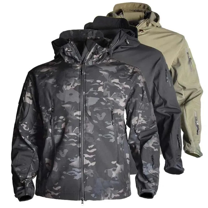 Chic Outfits Tactical Waterproof Fleece Jacket for Men