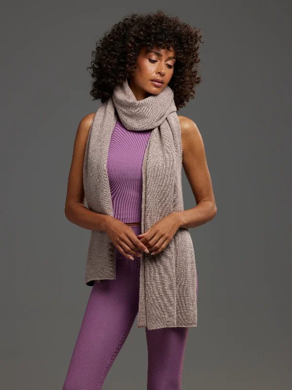 Warm Atmosphere Wool Cashmere Scarf