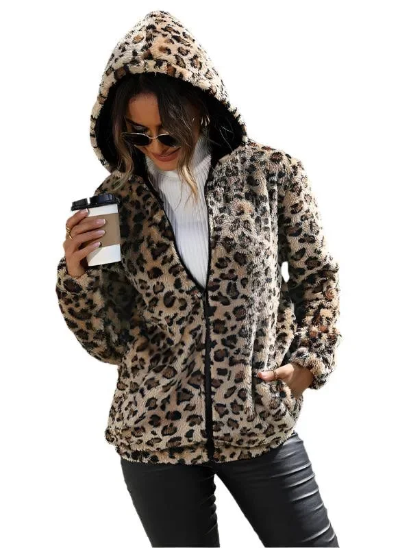 Cozy Fashion Trends Cozy Wild Hooded Women Fleece Jacket