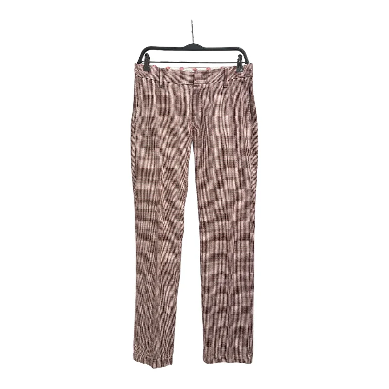 Casual Comfort Wear HYSTERIC GLAMOUR/DICKIES/Straight Pants/XS/Cotton/RED/Gingham Check/