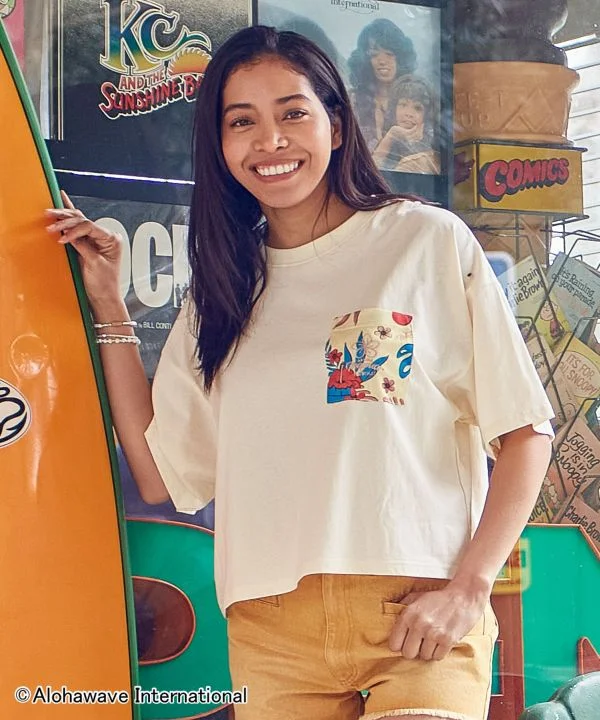 Soft Relaxation Wear ALOHA MAPUA Link Tee