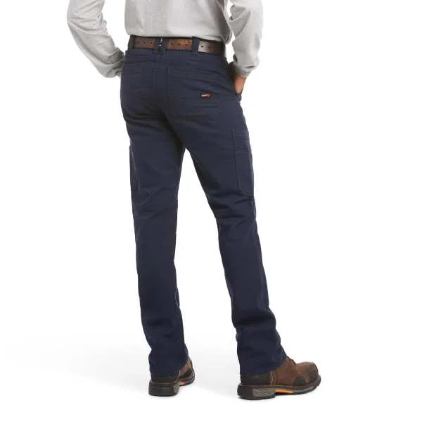 Age-reducing Style ARIAT FR M5 STRAIGHT DURALIGHT STRETCH CANVAS PANT
