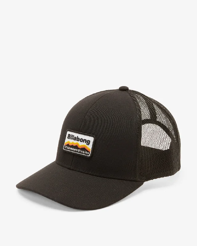 Cozy Essentials Wear Billabong Adiv Range Trucker Hat-Stealth