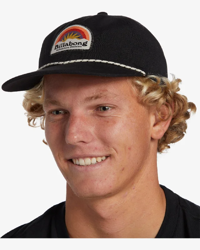 Timeless Outfits Billabong Adiv Strapback Hat-Phantom