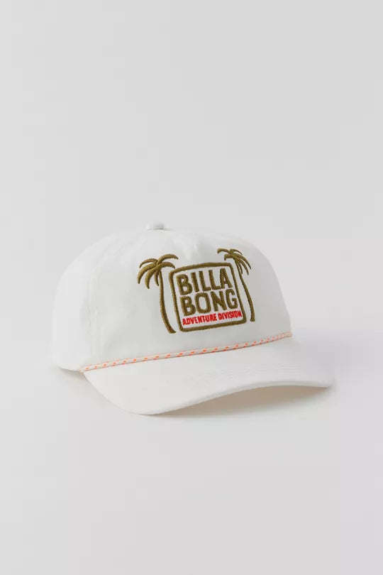 Simple Chic Billabong Womens Adiv Snapback Hat-Salt Crystal