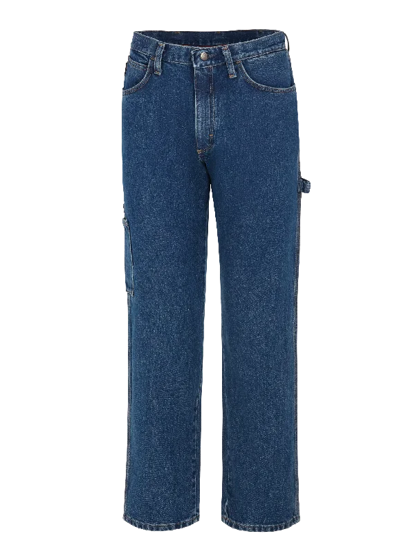 Versatile Comfort Bulwark Stone Wash Denim Dungaree - Cat 2 - (PEJ8) 5th Color