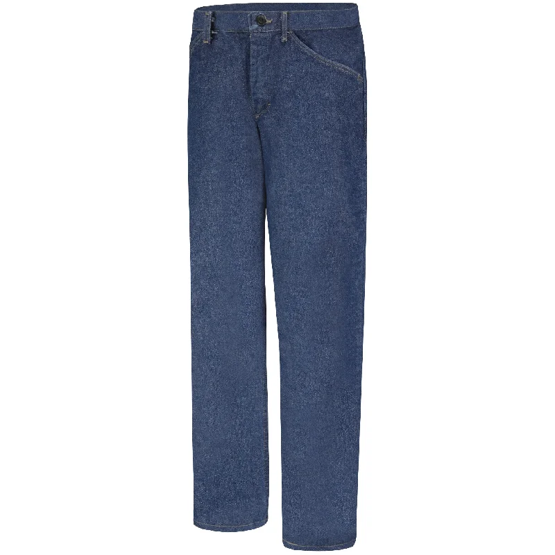 Soft Style Bulwark Womens Pre-Washed Denim Jean - Cat 2 - (PEJ3) 2nd Color