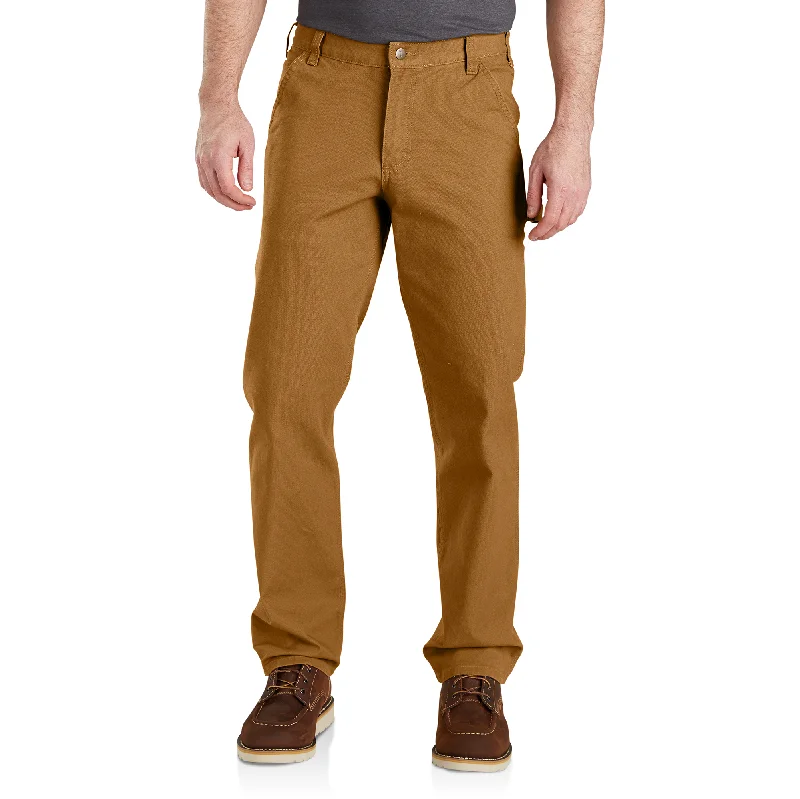 Classic Design Carhartt Men's Rugged Flex® Relaxed Fit Duck Utility Work Pant - Carhartt Brown
