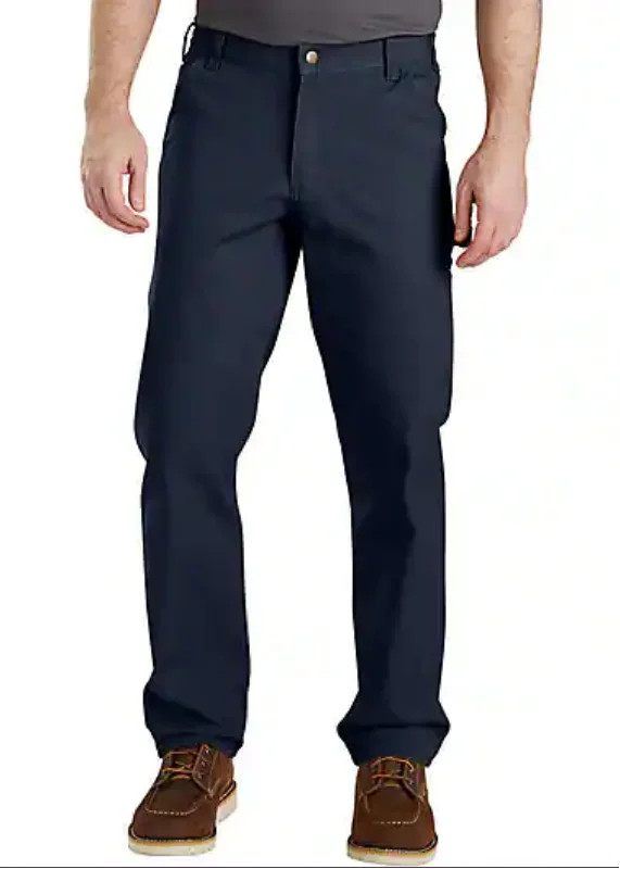 Timeless Comfort Carhartt Men's Rugged Flex® Relaxed Fit Duck Utility Work Pant - Navy