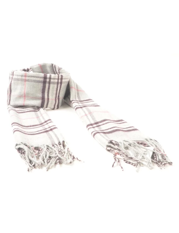 Trendy Wear Checked Winter Scarf - XL