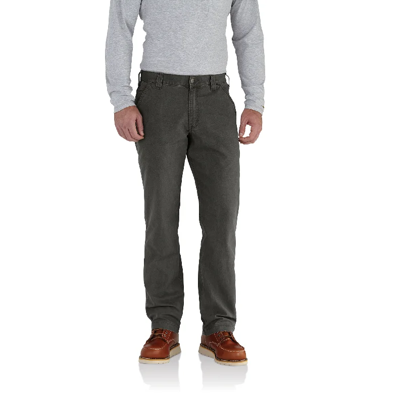 Basic Comfort Carhartt Men's Rugged Flex® Relaxed Fit Canvas Work Pant - Peat