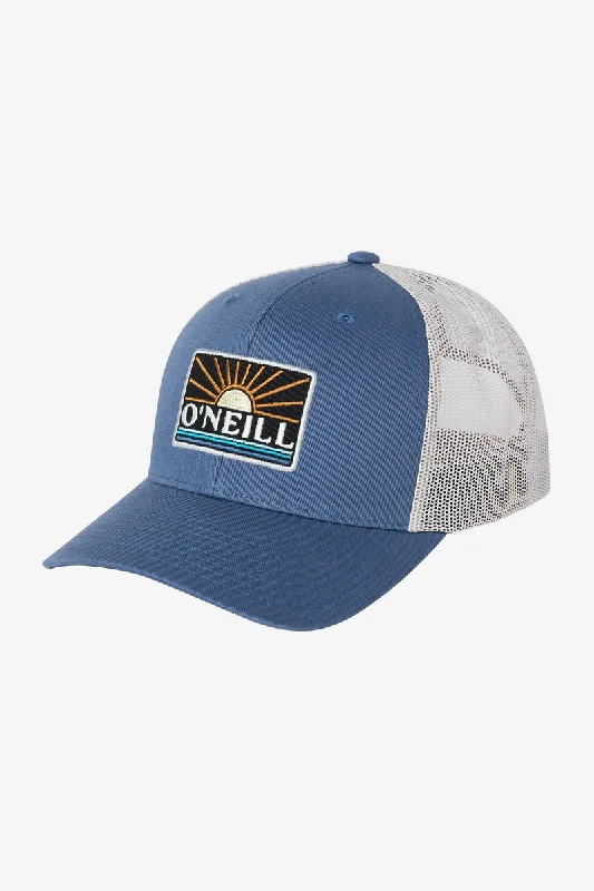 Cozy Footwear O'Neill Headquarters Trucker Hat-Copen Blue