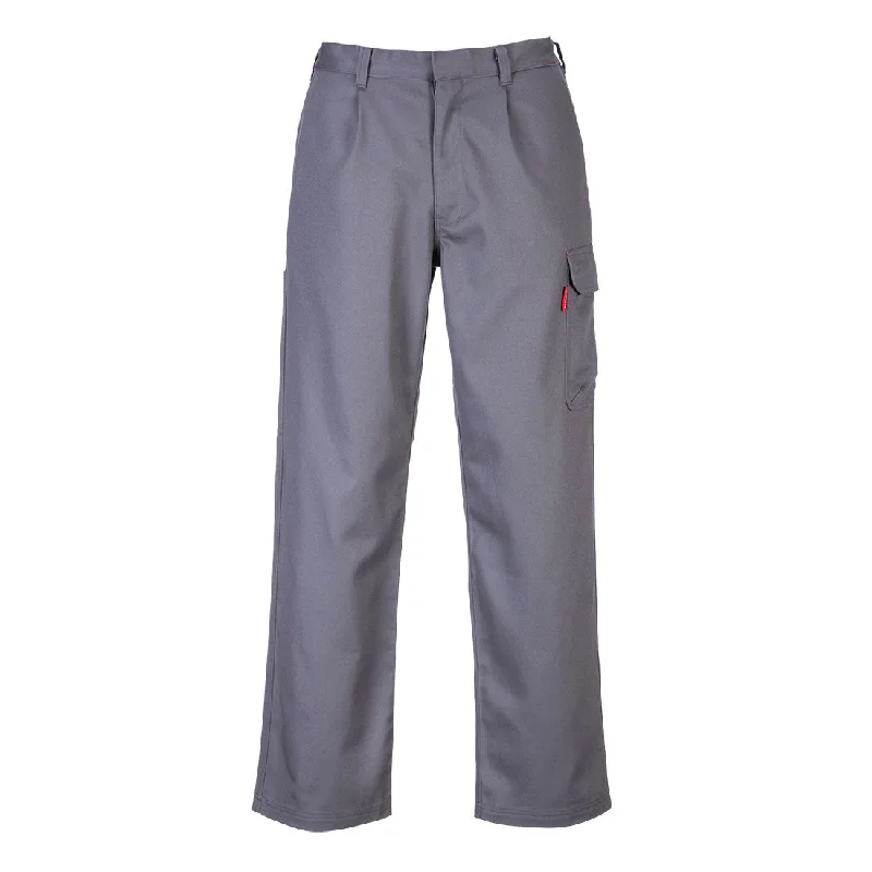 Casual And Comfortable Portwest BZ31GY Gray Biz Weld FR Cargo Pants