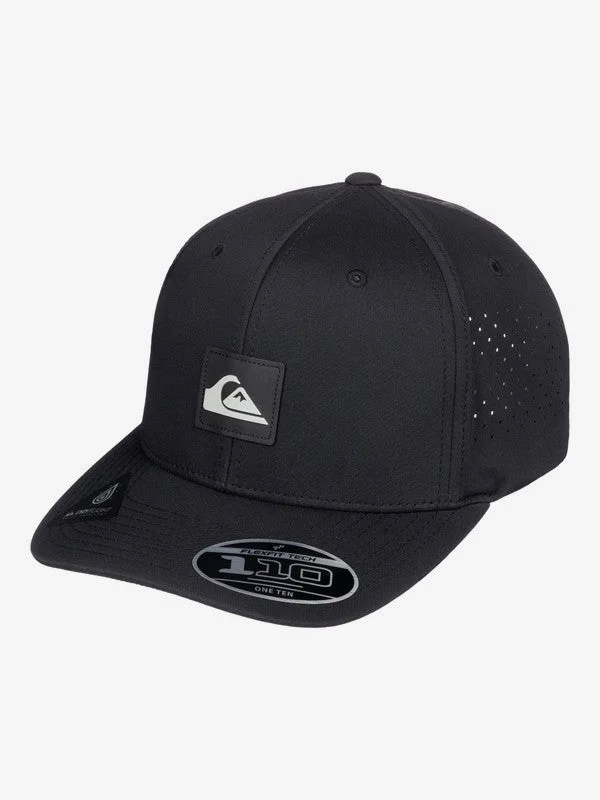 Single-shoulder Neck Design Quiksilver Adapted Hat-Black