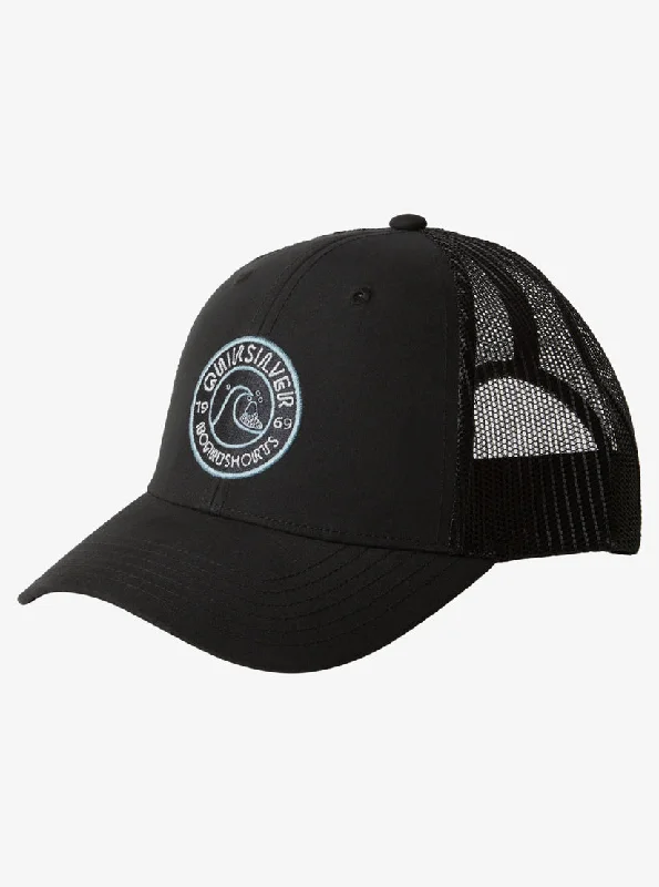 Stylish Casuals Quiksilver Bonk Yonkers Hat-Black
