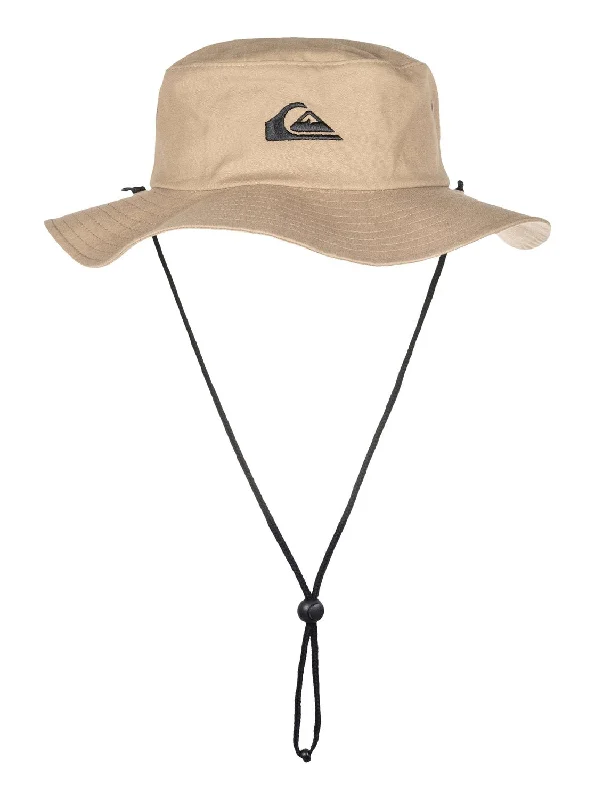 Casual And Versatile Quiksilver Bushmaster Hat-Khaki-LG/XL