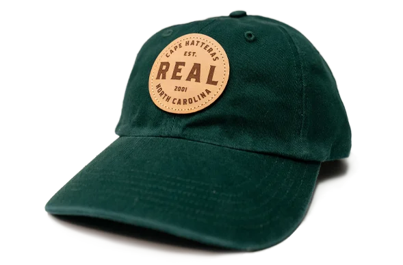 Cozy Essentials REAL Circle Patch Hat-Dark Green