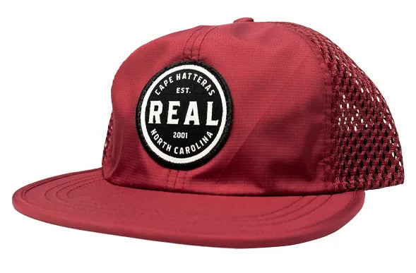 Moisture wicking REAL Coaches Hat-Cardinal