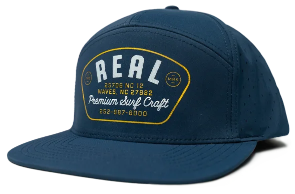 Easy Chic Wear REAL Surf Craft Hat-Light Navy