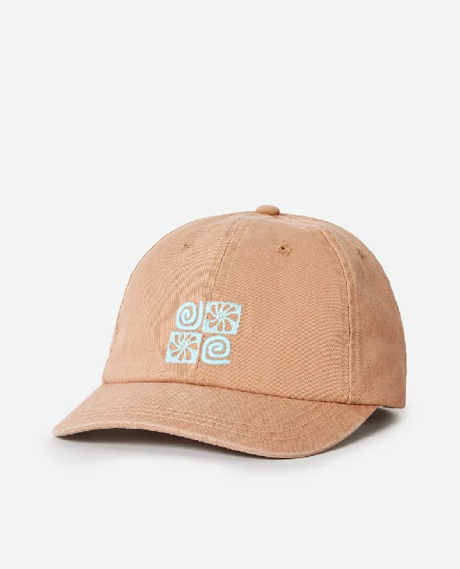 Comfortable Lifestyle Rip Curl Celestial Sun 6 Panel Hat-Light Brown