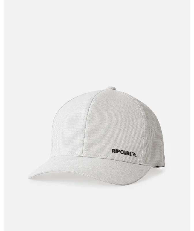 Warm Chic Outfits Rip Curl Vaporcool Phaser Flexfit Hat-Light Grey Marle