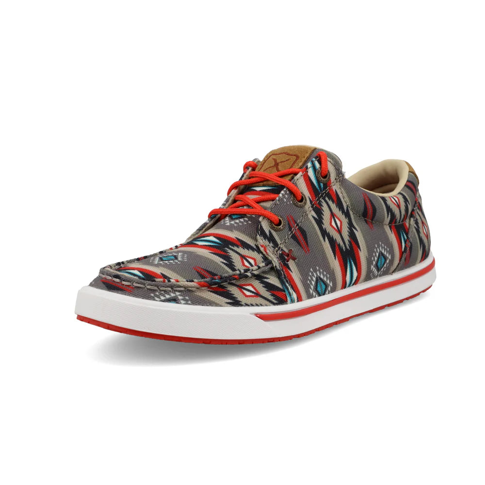 Low-key Luxury Twisted X Women's Kicks in Red Multi